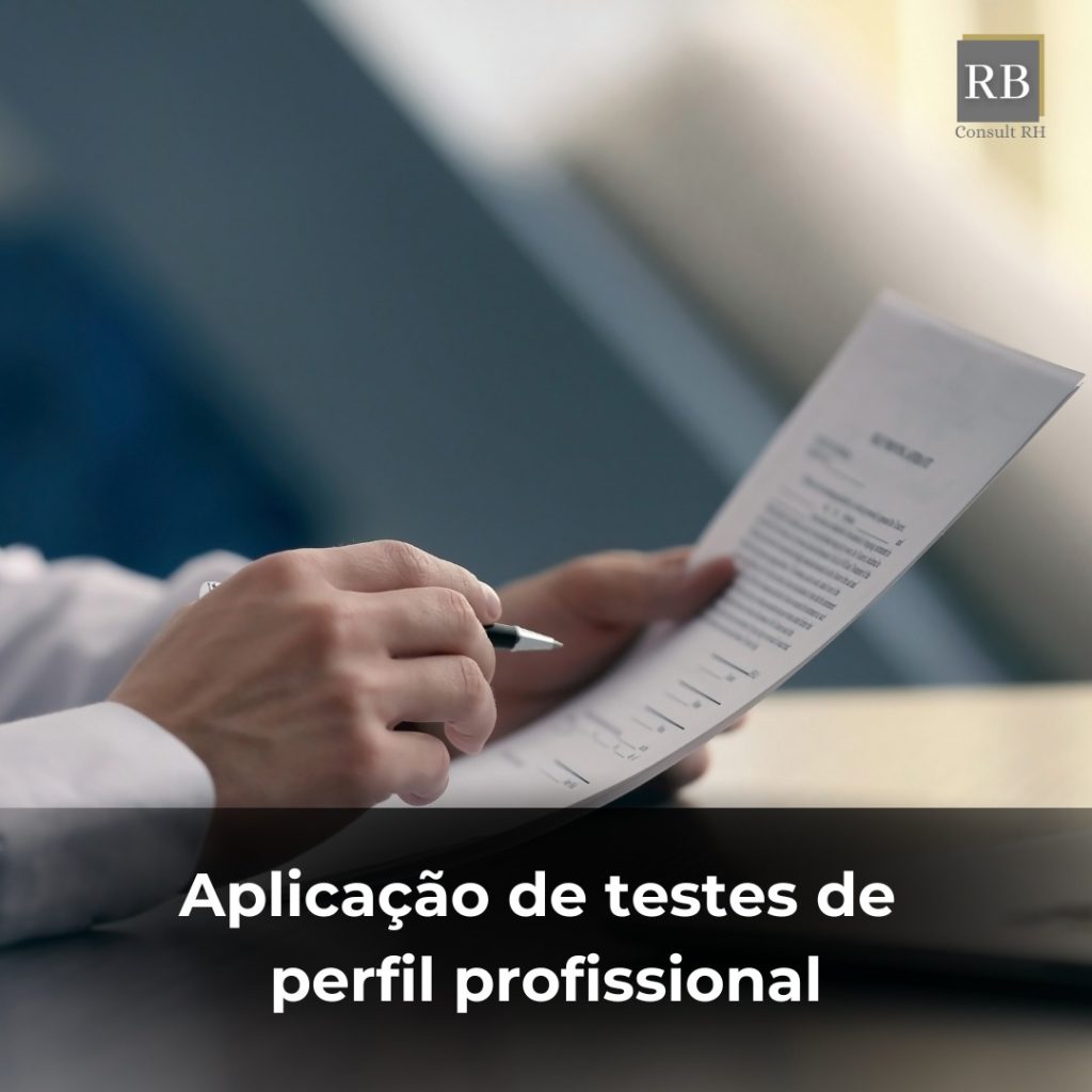 Aplicação de Teste de Perfil profissional
