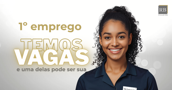 Primeiro Emprego com a RB Consult RH